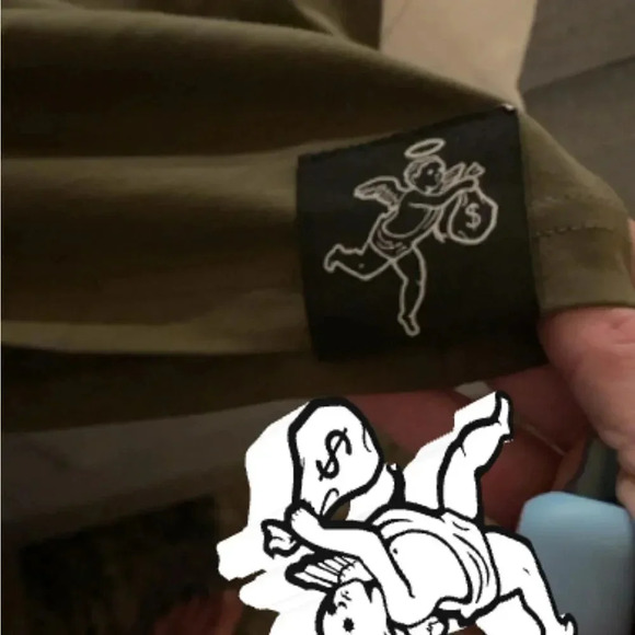 AUTHENTIC HASTA MUERTE OLIVE GREEN GOLD LABEL HEAVY WEIGHT TEE SHIRT SIZE XL - Picture 3 of 7